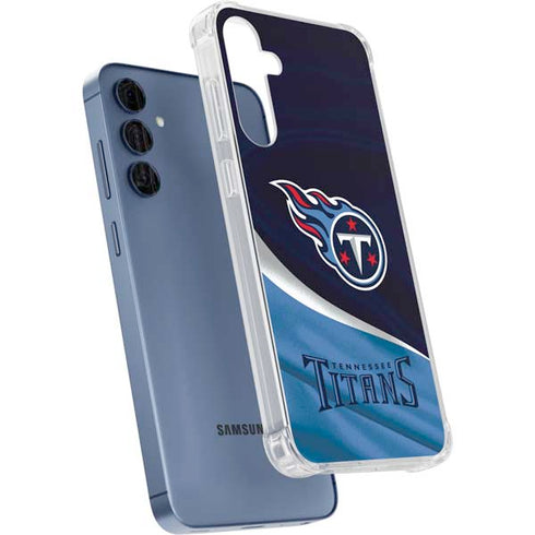NFL Tennessee Titans Galaxy A35 5G Clear Case