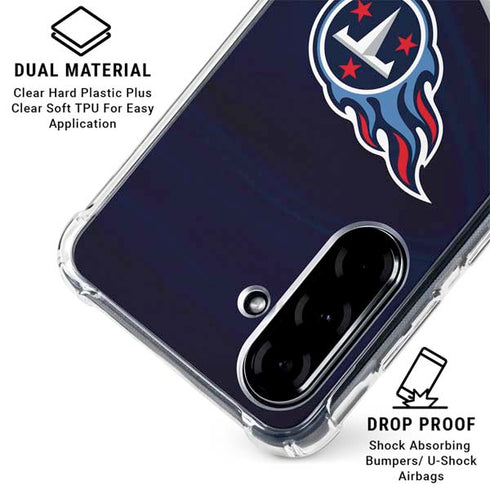 NFL Tennessee Titans Galaxy A36 5G Clear Case