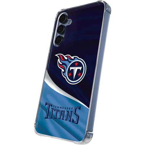 NFL Tennessee Titans Galaxy A55 5G Clear Case