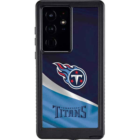 NFL Tennessee Titans Galaxy S24 Ultra Waterproof Case