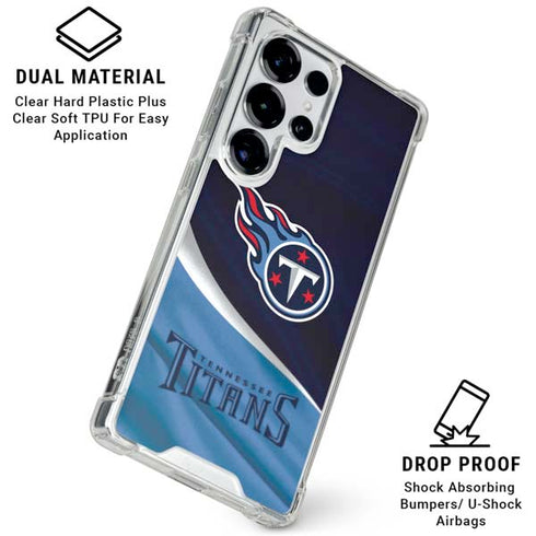 NFL Tennessee Titans Galaxy S26 Ultra Clear Case