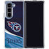 NFL Tennessee Titans Galaxy Z Fold5 5G Clear Case