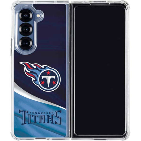 NFL Tennessee Titans Galaxy Z Fold7 Clear Case