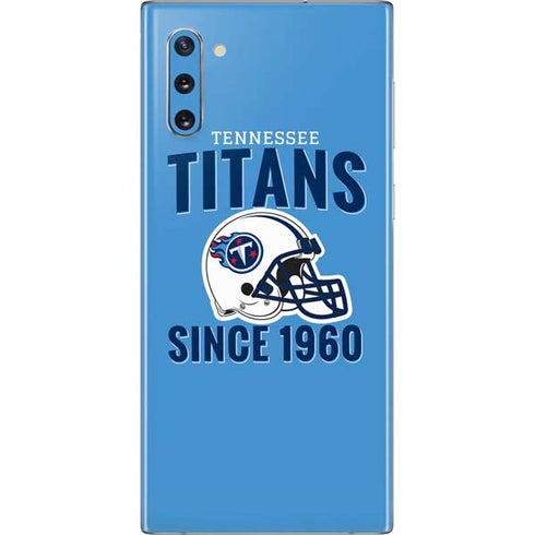 NFL Tennessee Titans Helmet Galaxy Note 10 Skin