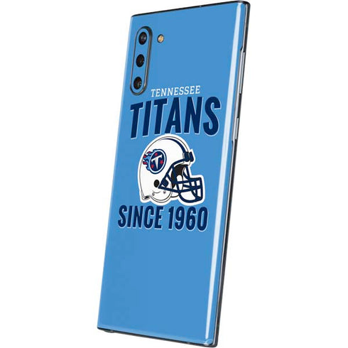 NFL Tennessee Titans Helmet Galaxy Note 10 Skin