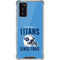 NFL Tennessee Titans Helmet Galaxy Note20 5G Clear Case