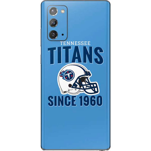 NFL Tennessee Titans Helmet Galaxy Note20 5G Skin