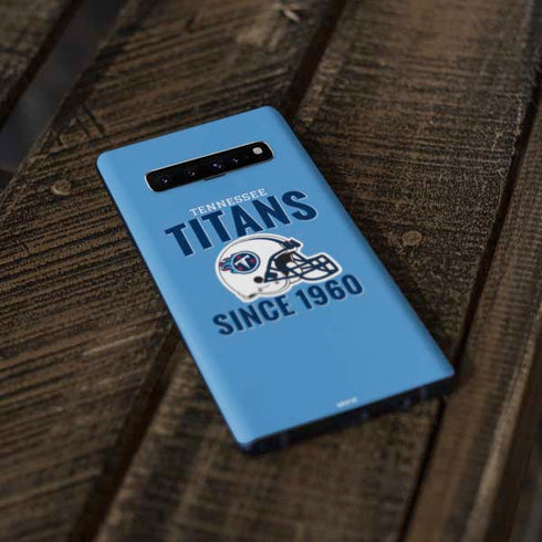 NFL Tennessee Titans Helmet Galaxy S10 Skin