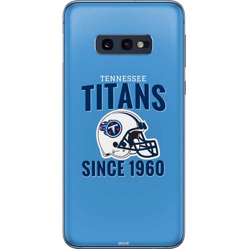 NFL Tennessee Titans Helmet Galaxy S10e Skin