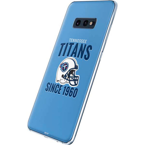 NFL Tennessee Titans Helmet Galaxy S10e Skin