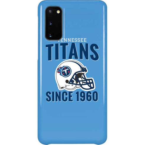 NFL Tennessee Titans Helmet Galaxy S20 Lite Case