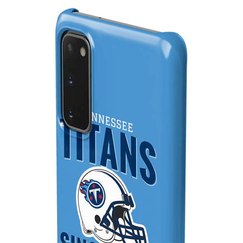NFL Tennessee Titans Helmet Galaxy S20 Lite Case