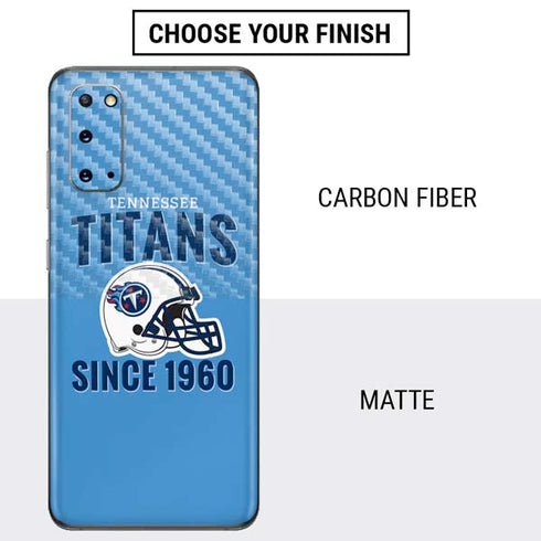 NFL Tennessee Titans Helmet Galaxy S20 Skin