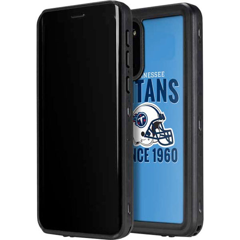 NFL Tennessee Titans Helmet Galaxy S20 Waterproof Case