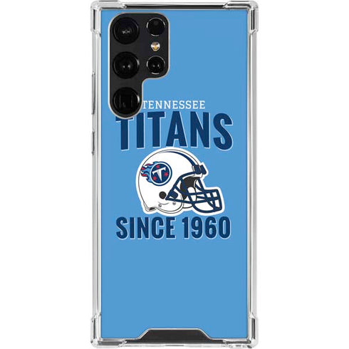 NFL Tennessee Titans Helmet Galaxy S23 Ultra Clear Case