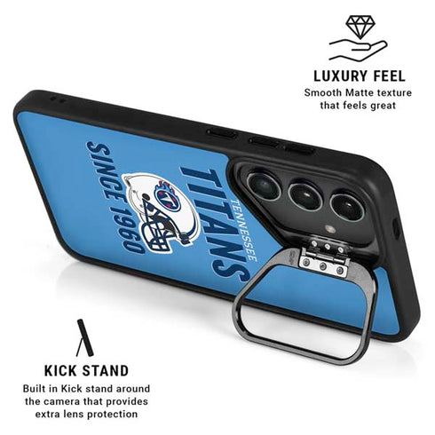 NFL Tennessee Titans Helmet Galaxy S25 Kickstand Case