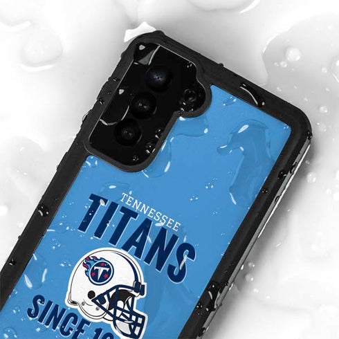NFL Tennessee Titans Helmet Galaxy S24 Plus Waterproof Case