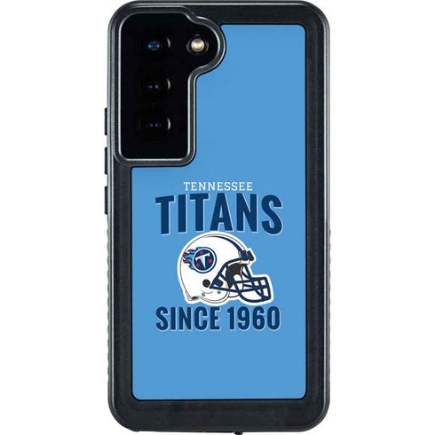NFL Tennessee Titans Helmet Galaxy S24 Waterproof Case
