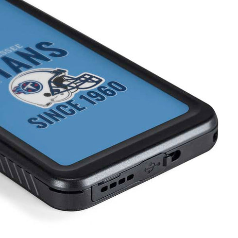 NFL Tennessee Titans Helmet Galaxy S24 Waterproof Case