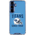 NFL Tennessee Titans Helmet Galaxy S25 Clear Case