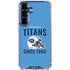 NFL Tennessee Titans Helmet Galaxy S25 Plus Clear Case