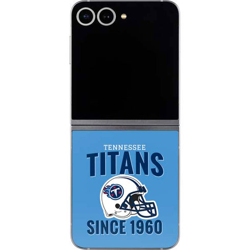 NFL Tennessee Titans Helmet Galaxy Z Flip6 Skin