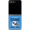 NFL Tennessee Titans Helmet Galaxy Z Flip6 Skin