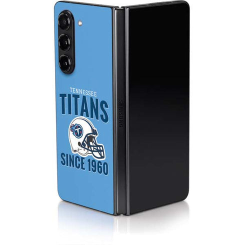 NFL Tennessee Titans Helmet Galaxy Z Fold5 5G Skin