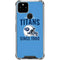 NFL Tennessee Titans Helmet Google Pixel 5 Clear Case