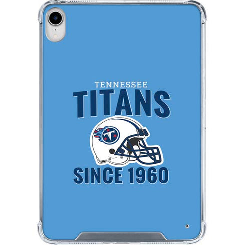 NFL Tennessee Titans Helmet iPad 11th Gen (2025) Clear Case