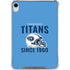 NFL Tennessee Titans Helmet iPad 11th Gen (2025) Clear Case