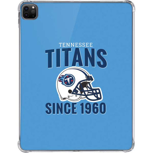 NFL Tennessee Titans Helmet iPad Pro 11in (2024) Clear Case