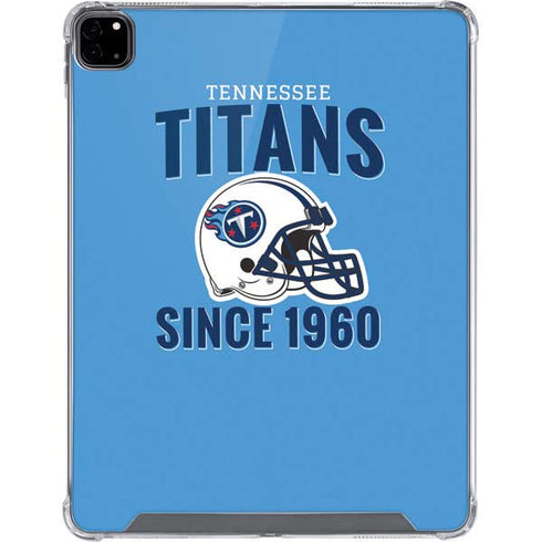 NFL Tennessee Titans Helmet iPad Pro 12.9in (2020) Clear Case
