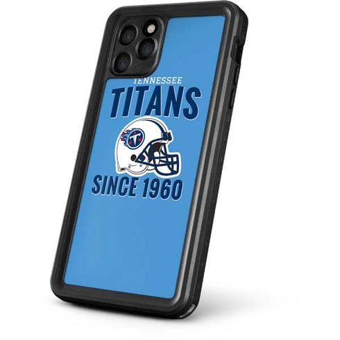 NFL Tennessee Titans Helmet iPhone 11 Pro Waterproof Case