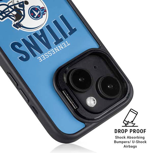 NFL Tennessee Titans Helmet iPhone 14 Kickstand Case