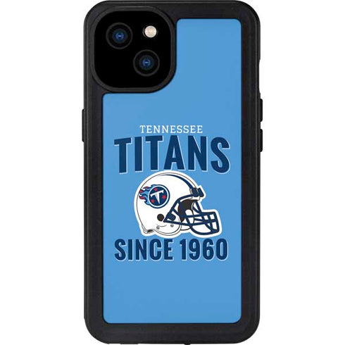 NFL Tennessee Titans Helmet iPhone 15 Plus Waterproof Case
