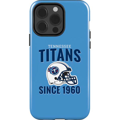 NFL Tennessee Titans Helmet iPhone 15 Pro Impact Case