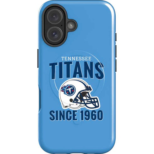 NFL Tennessee Titans Helmet iPhone 16 Magsafe Impact Case