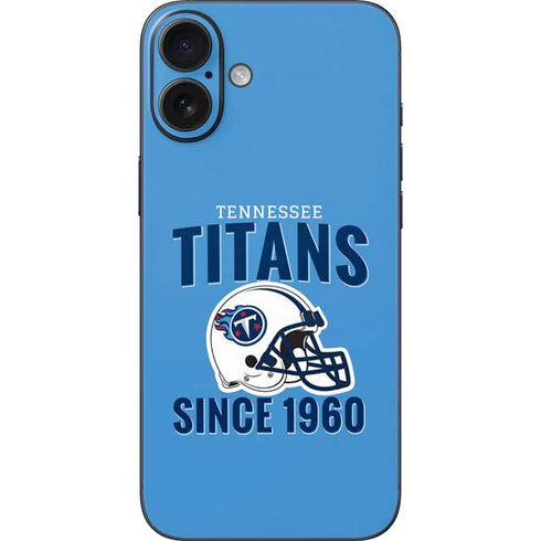 NFL Tennessee Titans Helmet iPhone 16 Plus Skin