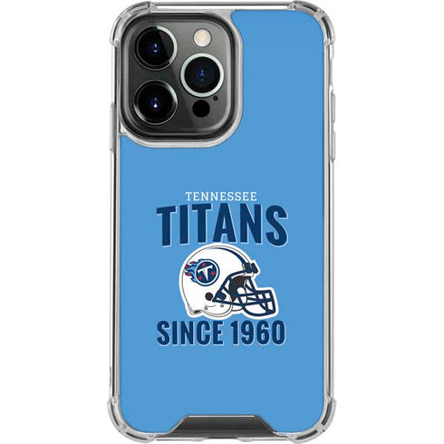 NFL Tennessee Titans Helmet iPhone 16 Pro Clear Case