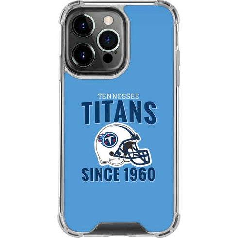 NFL Tennessee Titans Helmet iPhone 16 Pro Max Clear Case