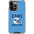 NFL Tennessee Titans Helmet iPhone 16 Pro Max Clear Case