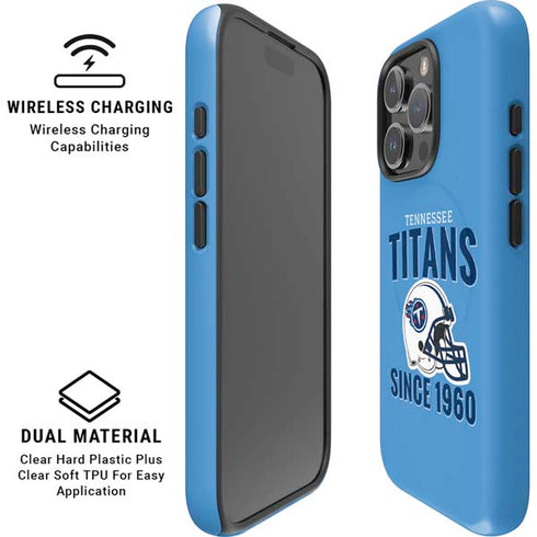 NFL Tennessee Titans Helmet iPhone 16 Pro Max Magsafe Impact Case