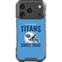 NFL Tennessee Titans Helmet iPhone 18 Pro Clear Case