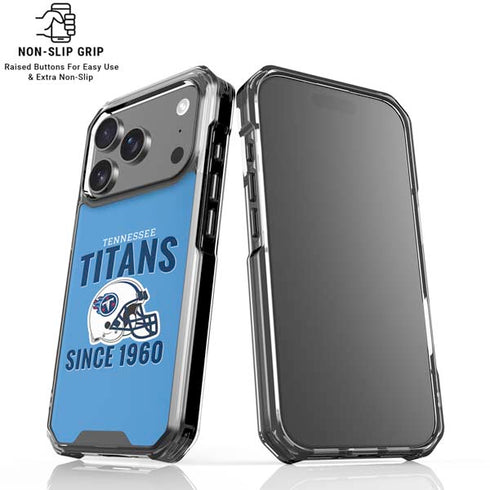 NFL Tennessee Titans Helmet iPhone 18 Pro Clear Case