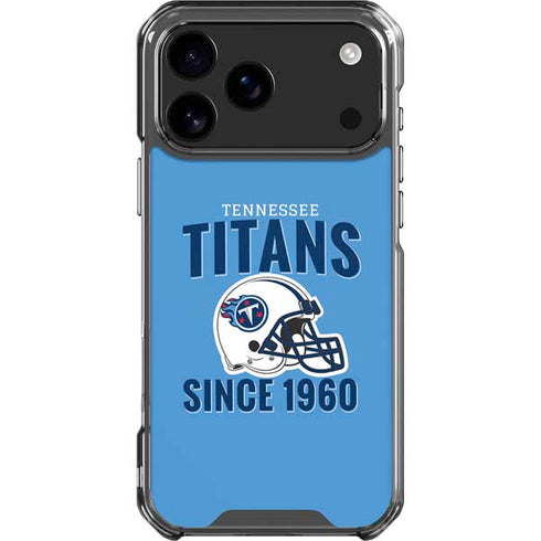 NFL Tennessee Titans Helmet iPhone 18 Pro Max Clear Case