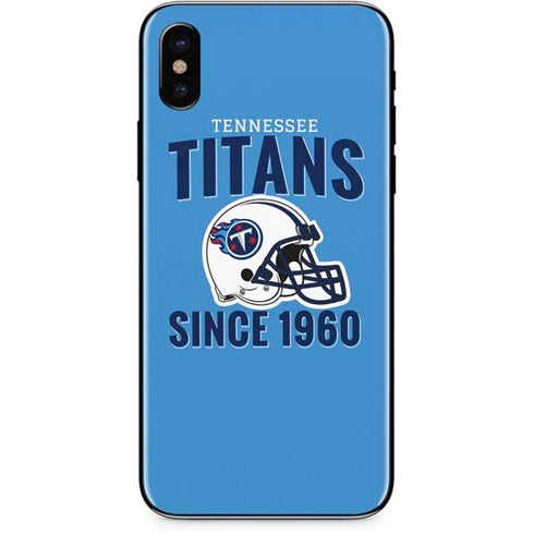 NFL Tennessee Titans Helmet iPhone XS Skin