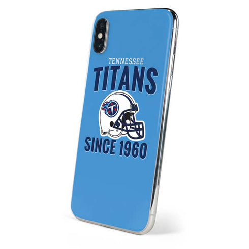 NFL Tennessee Titans Helmet iPhone XS Skin