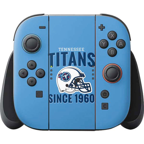 NFL Tennessee Titans Helmet Nintendo Switch 2 (2025) Joy-Con Controller Skin