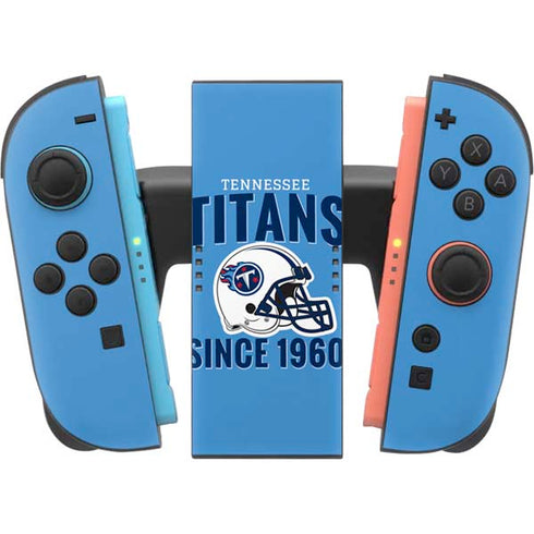NFL Tennessee Titans Helmet Nintendo Switch 2 (2025) Joy-Con Controller Skin